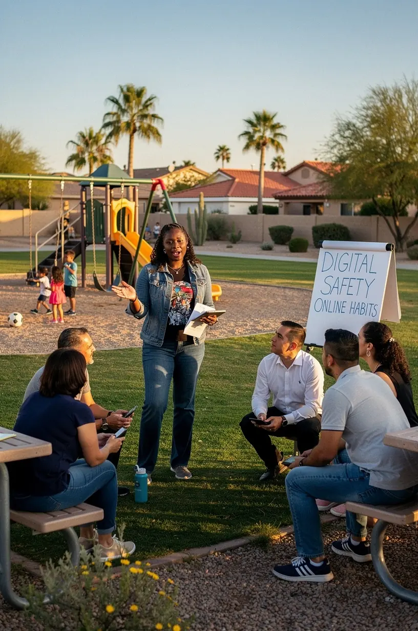 Navigating privacy settings on digital platforms.